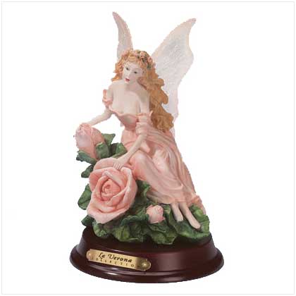 Fairy With Pink Roses